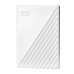 WD My Passport 2TB Portable External Hard Drive, White
